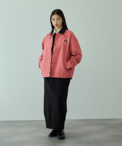 VICKY / ビッキー テーラードジャケット | TIGER刺繍ダックジャケット≪手洗い可能≫ | 詳細12