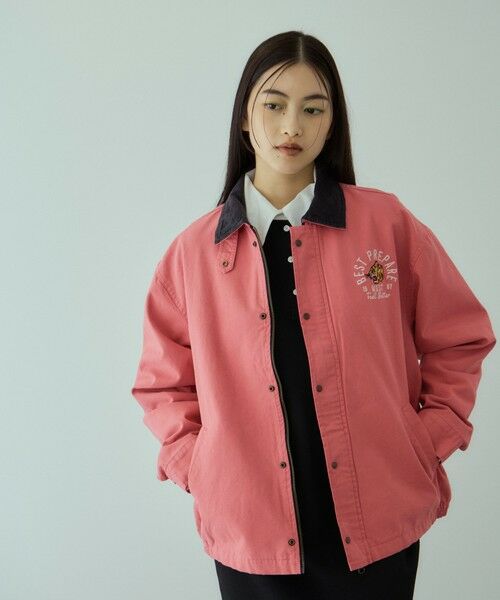 VICKY / ビッキー テーラードジャケット | TIGER刺繍ダックジャケット≪手洗い可能≫ | 詳細14