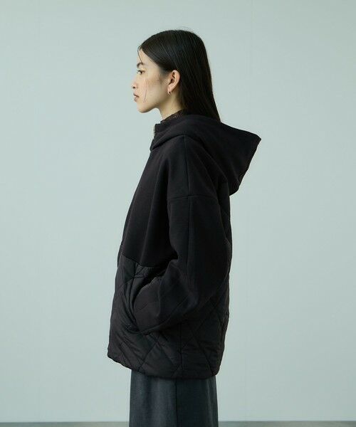 VICKY / ビッキー テーラードジャケット | キルトダンボールコクーンスリーブブルゾン | 詳細3