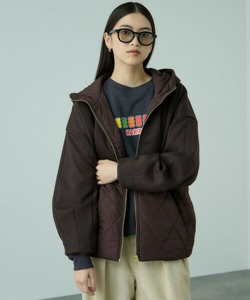 VICKY / ビッキー テーラードジャケット | キルトダンボールコクーンスリーブブルゾン | 詳細9