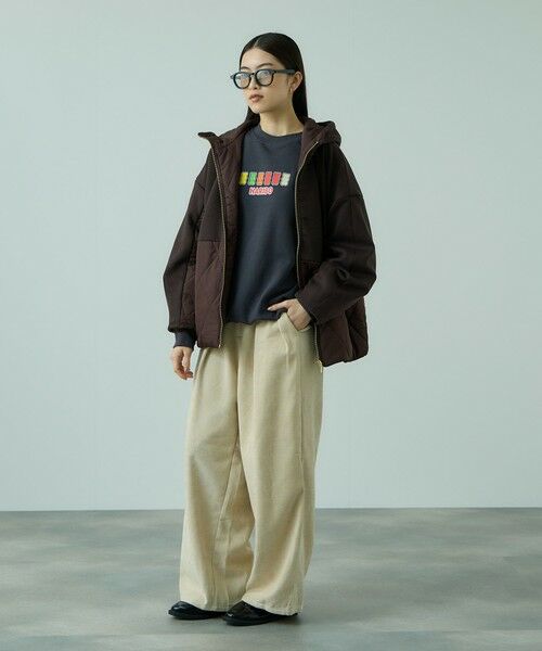 VICKY / ビッキー テーラードジャケット | キルトダンボールコクーンスリーブブルゾン | 詳細10