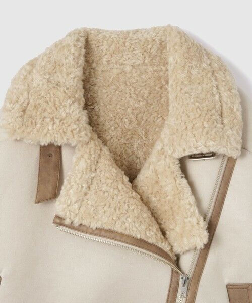 VICKY / ビッキー ダウンジャケット・ベスト | フェイクムートンボアブルゾン | 詳細13