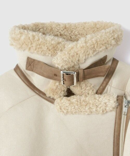 VICKY / ビッキー ダウンジャケット・ベスト | フェイクムートンボアブルゾン | 詳細14