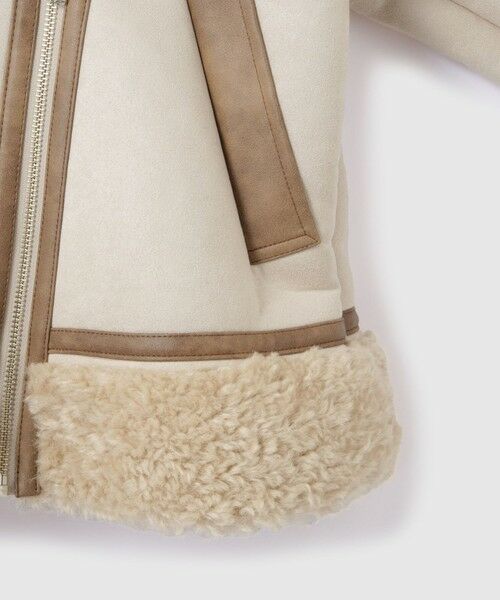 VICKY / ビッキー ダウンジャケット・ベスト | フェイクムートンボアブルゾン | 詳細15