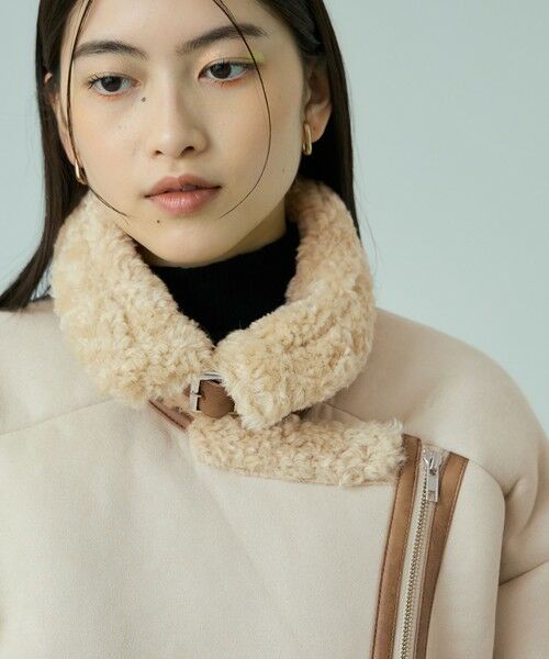 VICKY / ビッキー ダウンジャケット・ベスト | フェイクムートンボアブルゾン | 詳細9