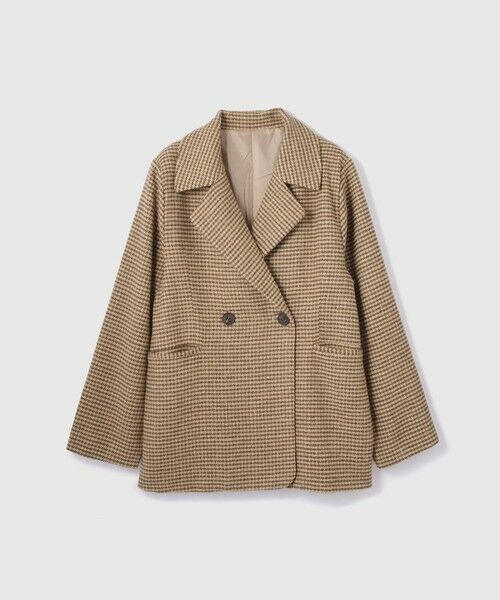 VICKY / ビッキー テーラードジャケット | ツィーディチェックWボタンジャコット | 詳細10