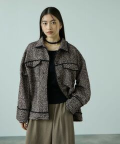 VICKY / ビッキー テーラードジャケット | MIXツィードCPOジャケット