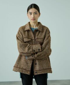 VICKY / ビッキー テーラードジャケット | MIXツィードCPOジャケット