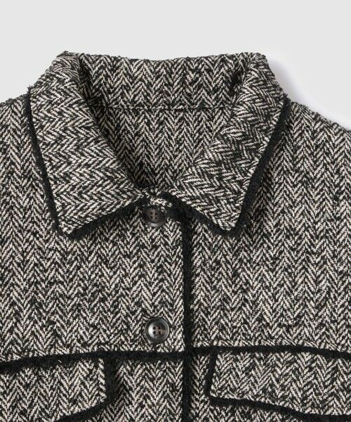 VICKY / ビッキー テーラードジャケット | MIXツィードCPOジャケット | 詳細8