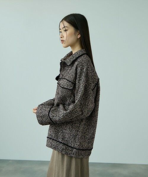 VICKY / ビッキー テーラードジャケット | MIXツィードCPOジャケット | 詳細2