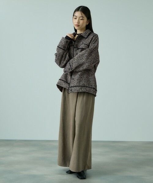 VICKY / ビッキー テーラードジャケット | MIXツィードCPOジャケット | 詳細5