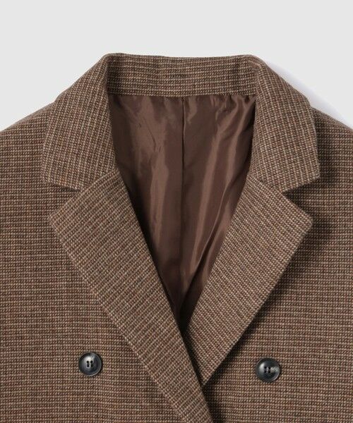 VICKY / ビッキー テーラードジャケット | ツィーディファインチェックジャコット | 詳細5