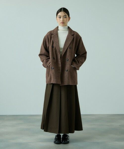 VICKY / ビッキー テーラードジャケット | ツィーディファインチェックジャコット | 詳細2