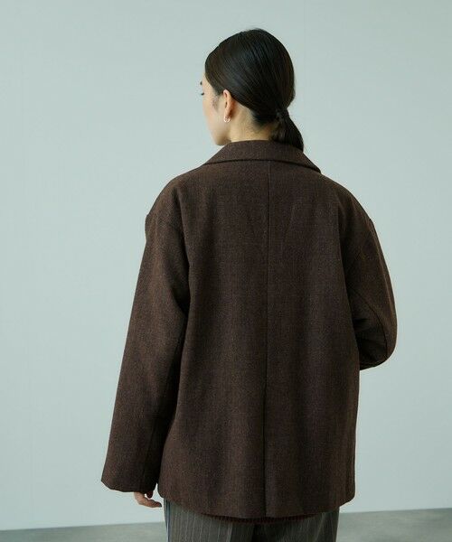 VICKY / ビッキー テーラードジャケット | ツィーディファインチェックジャコット | 詳細12