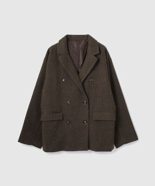 VICKY / ビッキー テーラードジャケット | ツィーディファインチェックジャコット | 詳細15