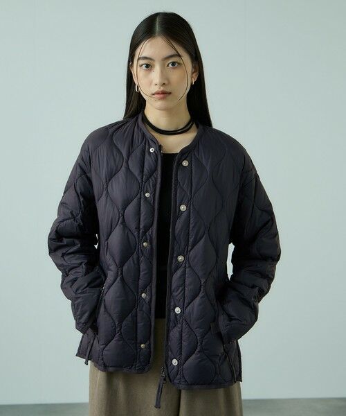 VICKY / ビッキー ダウンジャケット・ベスト | TAION　ダブルジップダウンジャケット≪手洗い可能≫ | 詳細7