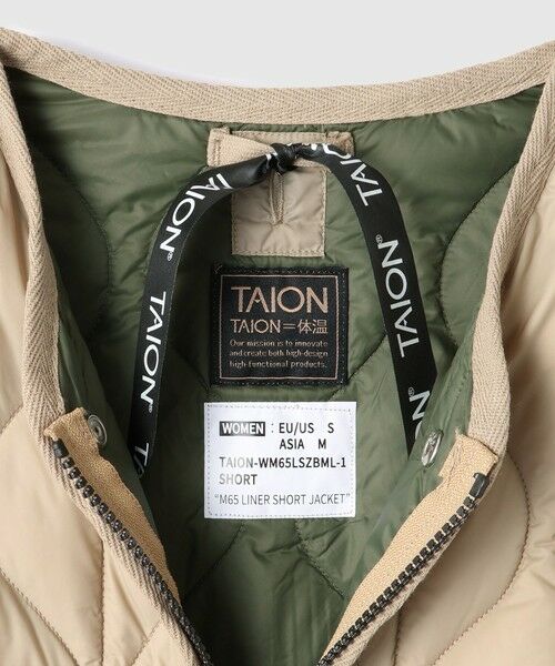 VICKY / ビッキー ダウンジャケット・ベスト | TAION　ダブルジップダウンジャケット≪手洗い可能≫ | 詳細15
