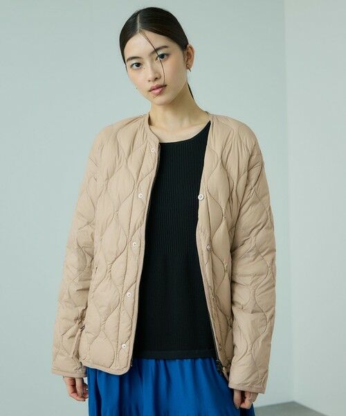 VICKY / ビッキー ダウンジャケット・ベスト | TAION　ダブルジップダウンジャケット≪手洗い可能≫ | 詳細10