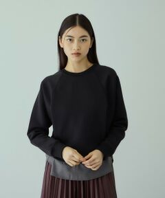 VICKY / ビッキー カットソー | 軽量ボンディングバックテールプルオーバー≪洗濯機で洗える≫