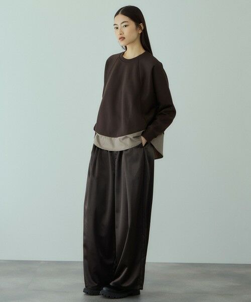 VICKY / ビッキー カットソー | 軽量ボンディングバックテールプルオーバー≪洗濯機で洗える≫ | 詳細15