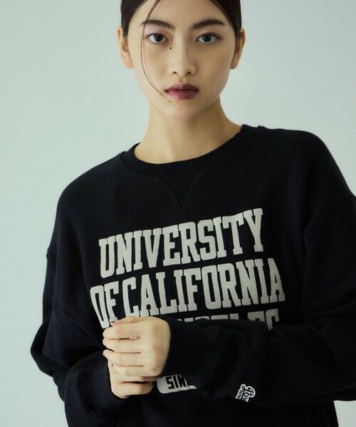 VICKY / ビッキー カットソー | トンプキン裏毛カレッジロゴプルオーバー≪洗濯機で洗える≫ | 詳細5