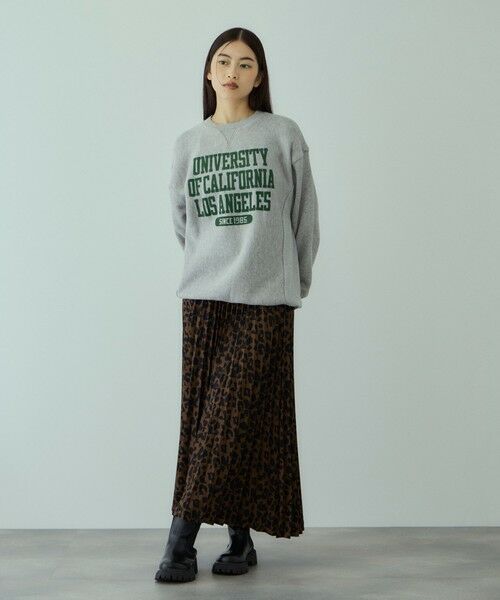 VICKY / ビッキー カットソー | トンプキン裏毛カレッジロゴプルオーバー≪洗濯機で洗える≫ | 詳細8