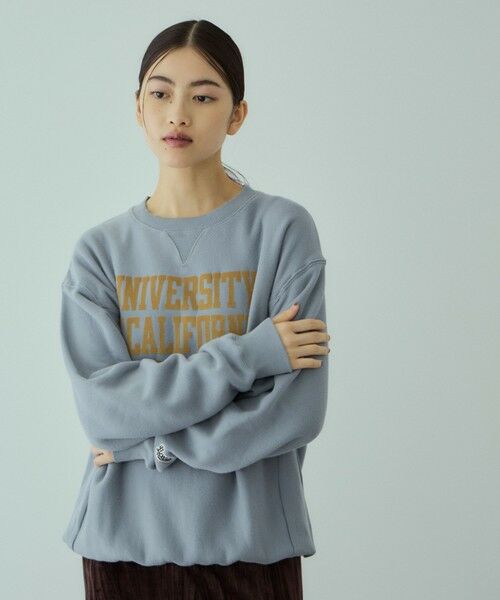 VICKY / ビッキー カットソー | トンプキン裏毛カレッジロゴプルオーバー≪洗濯機で洗える≫ | 詳細18