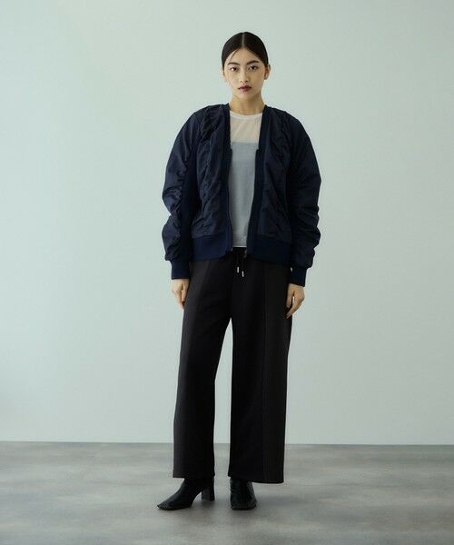 VICKY / ビッキー その他パンツ | 軽量ボンディングイージーワイドパンツ≪洗濯機で洗える≫ | 詳細2