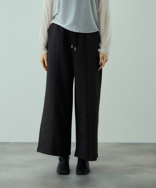 VICKY / ビッキー その他パンツ | 軽量ボンディングイージーワイドパンツ≪洗濯機で洗える≫ | 詳細4