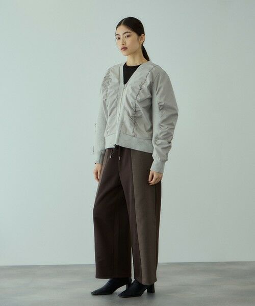 VICKY / ビッキー その他パンツ | 軽量ボンディングイージーワイドパンツ≪洗濯機で洗える≫ | 詳細15