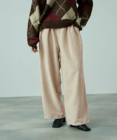 VICKY / ビッキー その他パンツ | サージ2タックワイドパンツ≪手洗い可能≫