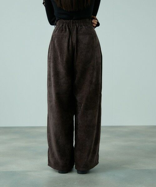 VICKY / ビッキー その他パンツ | サージ2タックワイドパンツ≪手洗い可能≫ | 詳細4