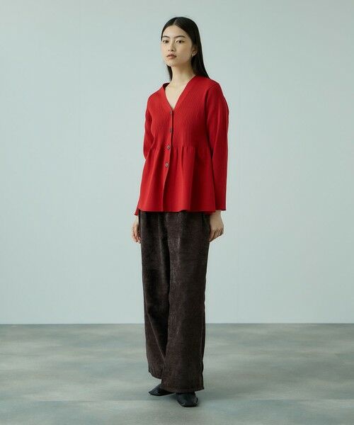 VICKY / ビッキー その他パンツ | サージ2タックワイドパンツ≪手洗い可能≫ | 詳細6