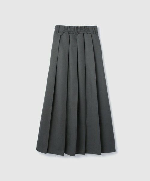 VICKY / ビッキー ミニ・ひざ丈スカート | ワイドプリーツスリットスカート≪手洗い可能≫ | 詳細17