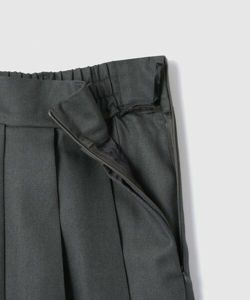 VICKY / ビッキー ミニ・ひざ丈スカート | ワイドプリーツスリットスカート≪手洗い可能≫ | 詳細20