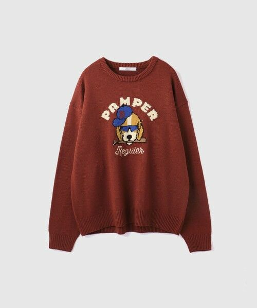 VICKY / ビッキー ニット・セーター | アニマルジャカードニットプルオーバー≪手洗い可能≫ | 詳細7