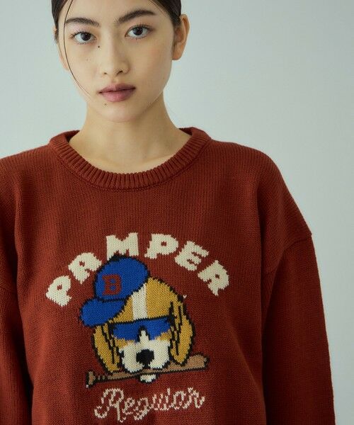 VICKY / ビッキー ニット・セーター | アニマルジャカードニットプルオーバー≪手洗い可能≫ | 詳細5