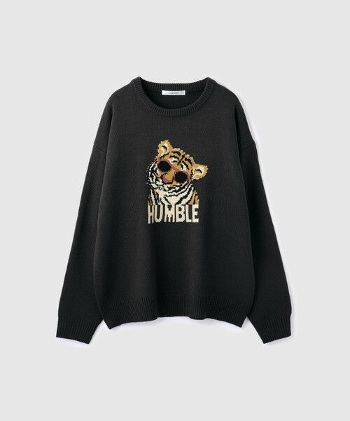 VICKY / ビッキー ニット・セーター | アニマルジャカードニットプルオーバー≪手洗い可能≫ | 詳細11