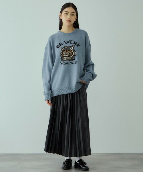 VICKY / ビッキー ニット・セーター | アニマルジャカードニットプルオーバー≪手洗い可能≫ | 詳細12