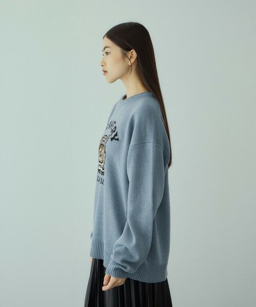 VICKY / ビッキー ニット・セーター | アニマルジャカードニットプルオーバー≪手洗い可能≫ | 詳細14