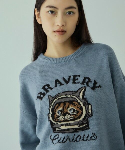 VICKY / ビッキー ニット・セーター | アニマルジャカードニットプルオーバー≪手洗い可能≫ | 詳細16