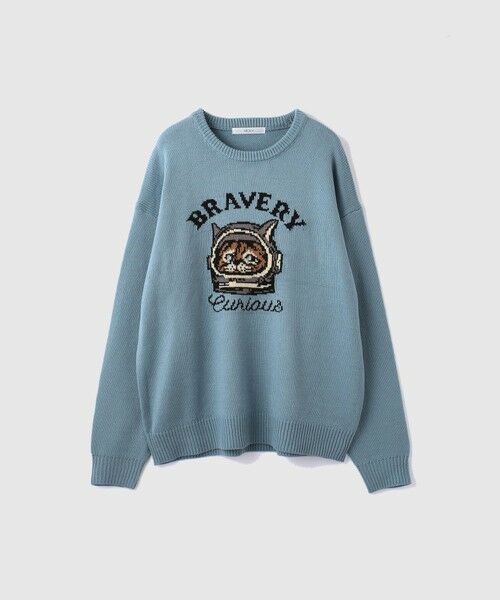 VICKY / ビッキー ニット・セーター | アニマルジャカードニットプルオーバー≪手洗い可能≫ | 詳細18