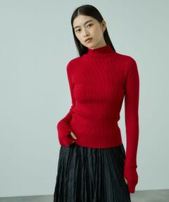 VICKY / ビッキー ニット・セーター | サムホールハイネックニットプルオーバー≪手洗い可能≫