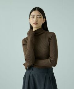 VICKY / ビッキー ニット・セーター | サムホールハイネックニットプルオーバー≪手洗い可能≫