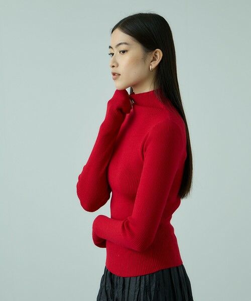 VICKY / ビッキー ニット・セーター | サムホールハイネックニットプルオーバー≪手洗い可能≫ | 詳細2