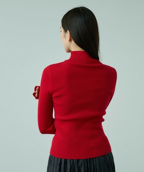 VICKY / ビッキー ニット・セーター | サムホールハイネックニットプルオーバー≪手洗い可能≫ | 詳細3