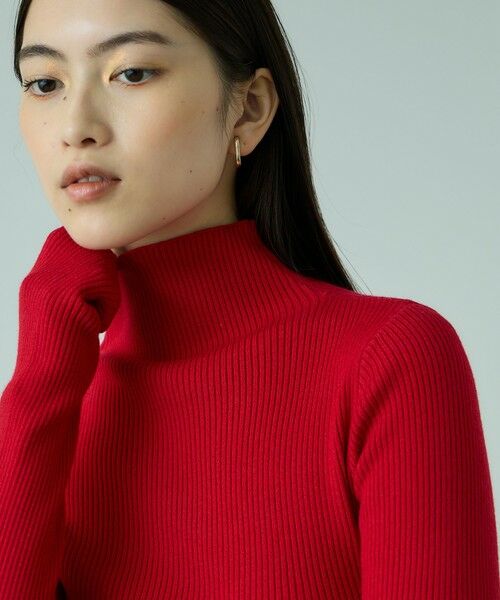 VICKY / ビッキー ニット・セーター | サムホールハイネックニットプルオーバー≪手洗い可能≫ | 詳細4