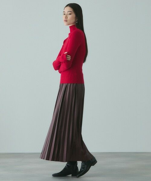 VICKY / ビッキー ニット・セーター | サムホールハイネックニットプルオーバー≪手洗い可能≫ | 詳細9