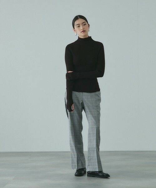 VICKY / ビッキー ニット・セーター | サムホールハイネックニットプルオーバー≪手洗い可能≫ | 詳細13