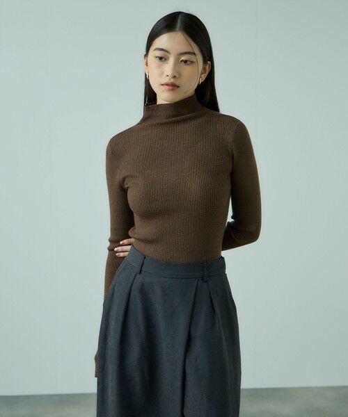 VICKY / ビッキー ニット・セーター | サムホールハイネックニットプルオーバー≪手洗い可能≫ | 詳細16